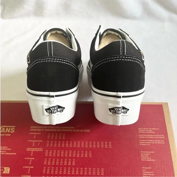 Vans Old Skool Stackform Embroidery
Black / True White Women 8.5 US - Picture 7 of 10